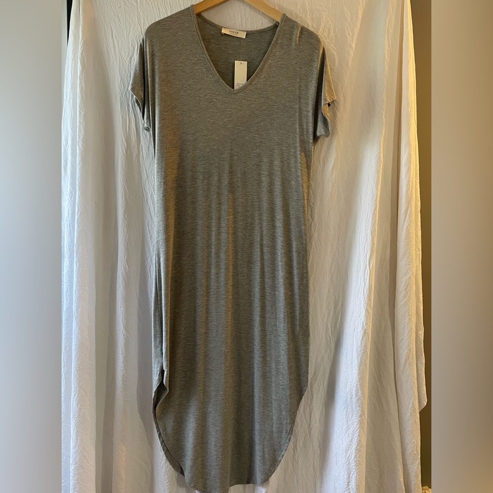 Heather Grey T-Shirt Dress
